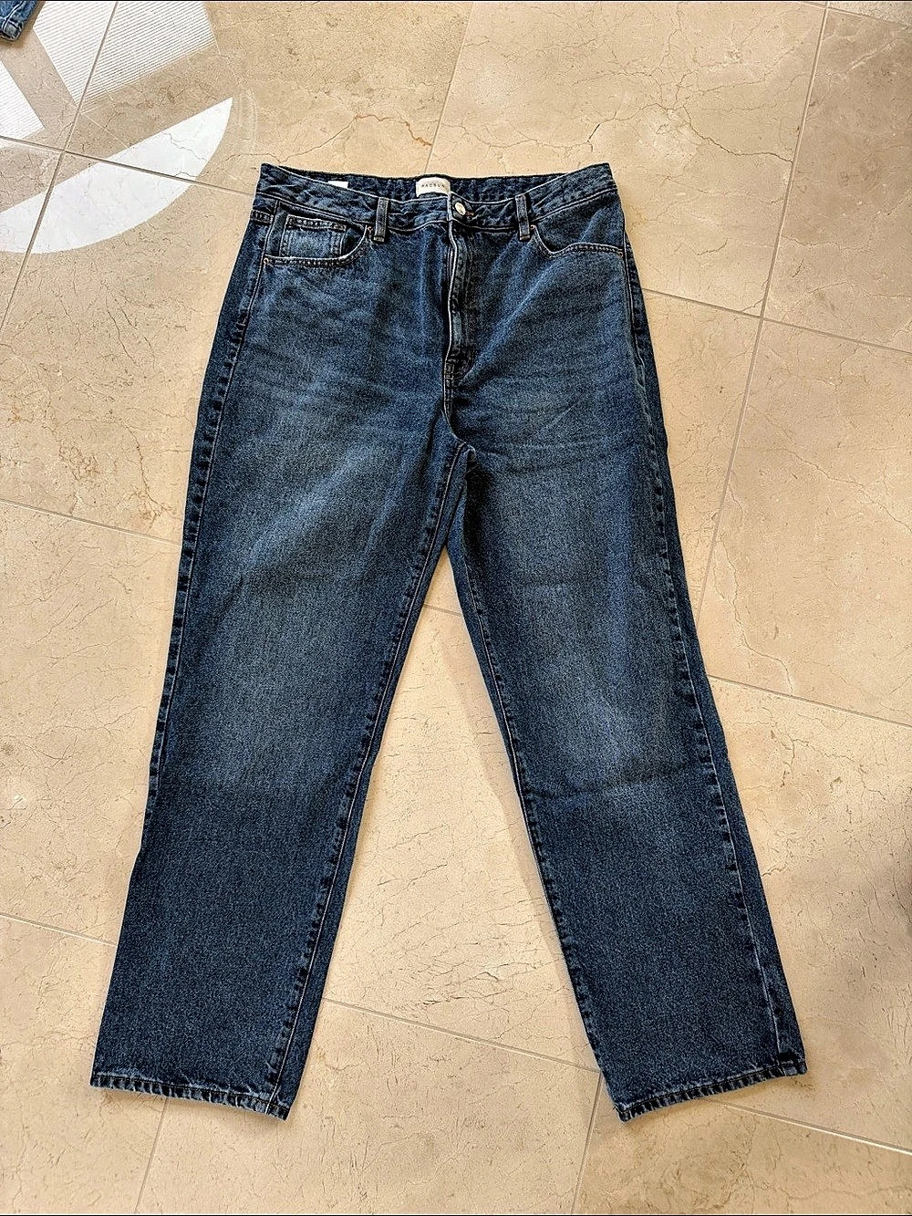 Pacsun 90's Boyfriend Jeans in Blue Waist 33